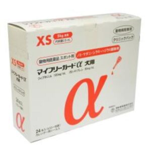 マイフリーガードα 犬用 XS 5kg未満 ２４本入