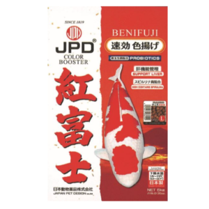 紅富士 Ｌ 速攻色揚げ 浮上性 鯉用飼料 15kg×１袋