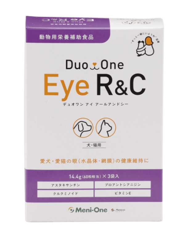 Ｄｕｏ Ｏｎｅ Ｅｙｅ Ｒ＆Ｃ 犬猫用粒タイプ １８０粒入