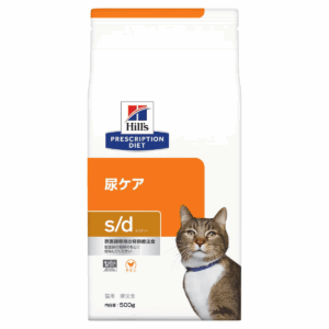 【尿ケア】〈猫用〉s/d エスディー チキン ドライ ５００ｇ（ﾋﾙｽﾞﾌﾟﾘｽｸﾘﾌﾟｼｮﾝﾀﾞｲｴｯﾄ）