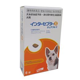 インターセプターＳチュアブル Ｓ 犬用×６錠入